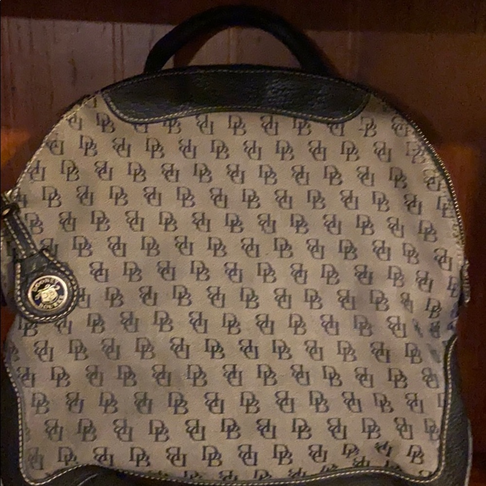 Vintage signature Dooney & Bourke backpack